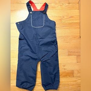 Mini Boden, waterproof snow bib, 2T